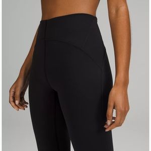 Lululemon instill high rise tights 25”. Size 6. Black. Like new